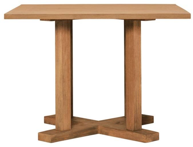 JANUS et Cie Квадратный обеденный стол из тика Arbor sun-id-1351587 - Вид №1