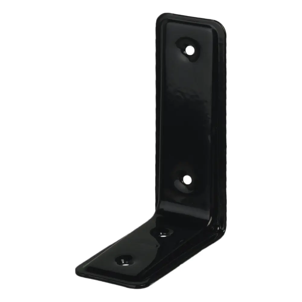 Уголок мебельный усиленный 115х80х40 мм цветь чёрный 4 шт Santreyd STLM-2140577