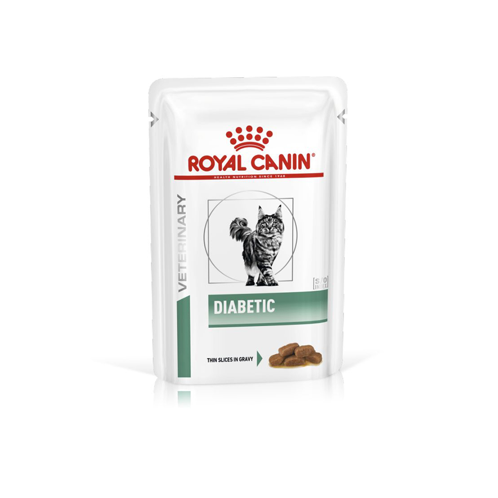 ПР0053544 Корм для кошек Vet Diet Diabetic DS46 при сахарном диабете пауч 85г ROYAL CANIN 