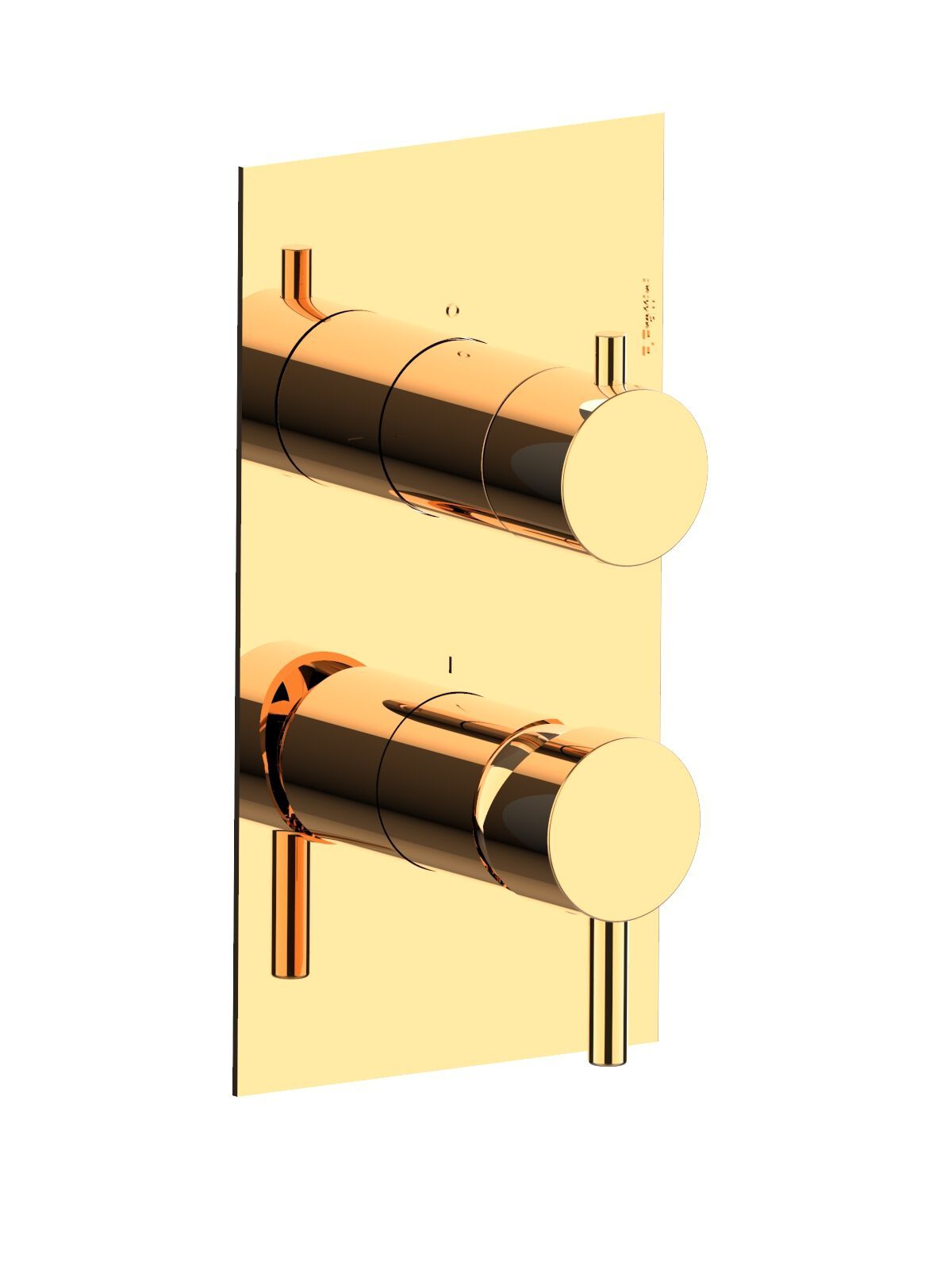 Однорычажный смеситель для душа с пластиной Rubinetterie Frattini Pepe XL ARCH-00036189 - Вид №2