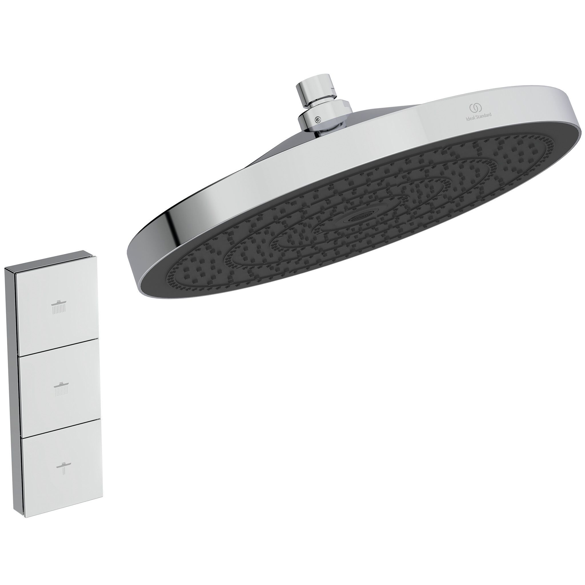 Регулируемая круглая душевая головка ABS с дистанционным управлением Ideal Standard Idealrain Solos ARCH-00152304 - Вид №1