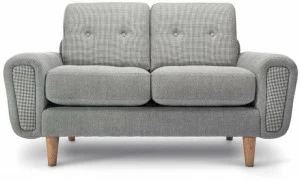 Deadgood Стеганый диван из 2-местной ткани Harvey Hs2