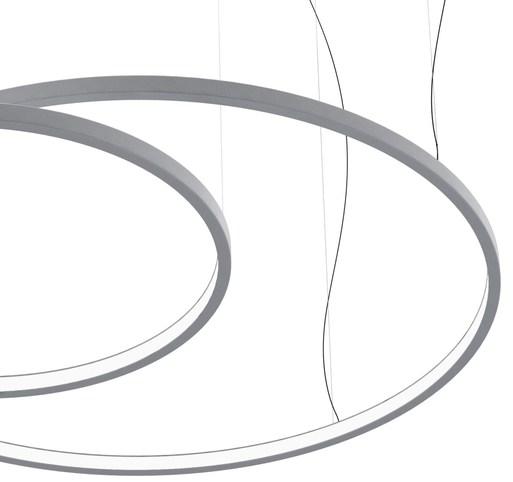 Martinelli Luce Светодиодный подвесной светильник из алюминия с диммером Loop 21003 / 21005 - Вид №3