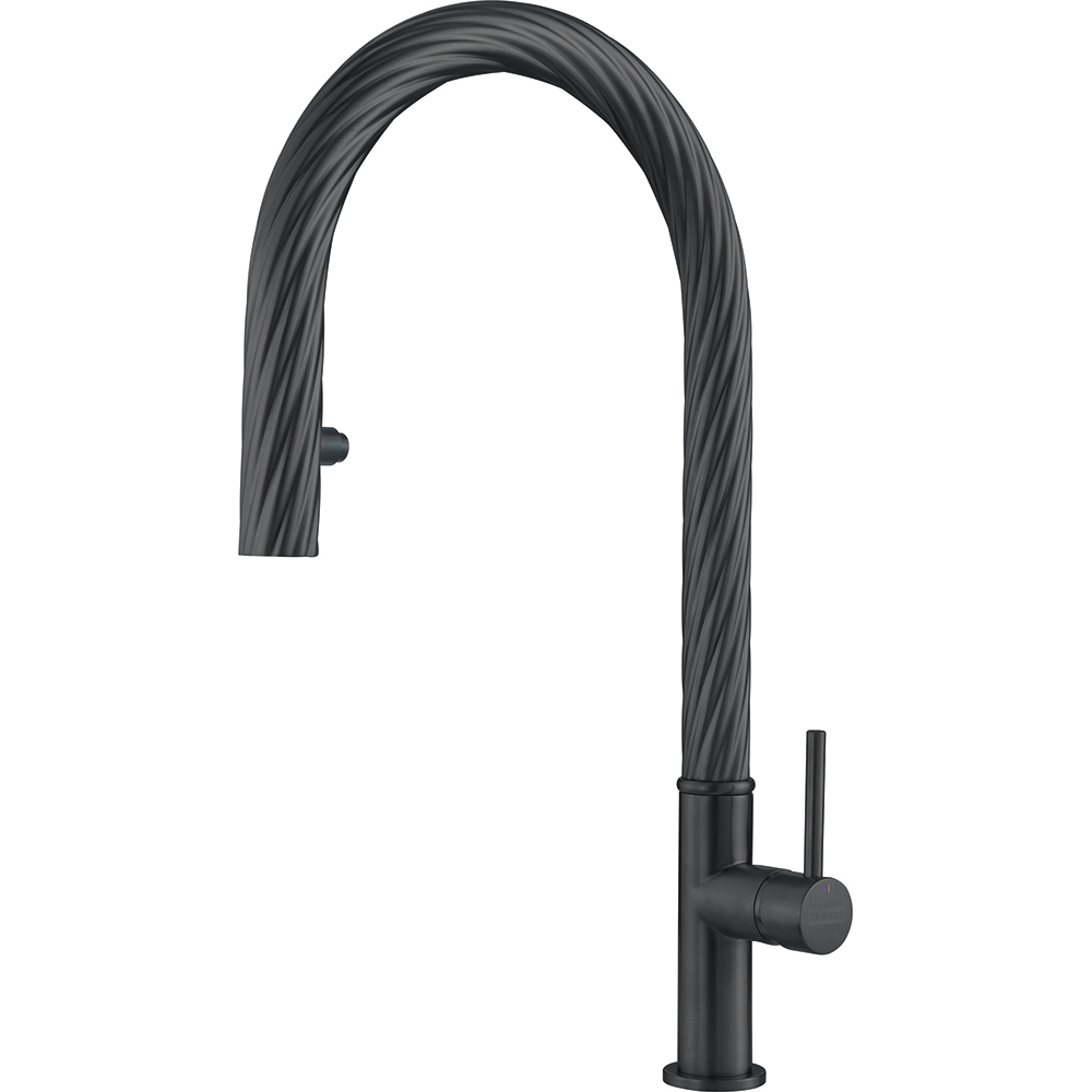 Смеситель кухонный  Franke Maris Free by Dror Выдвижной шланг Черный матовый sun-id-1698923
