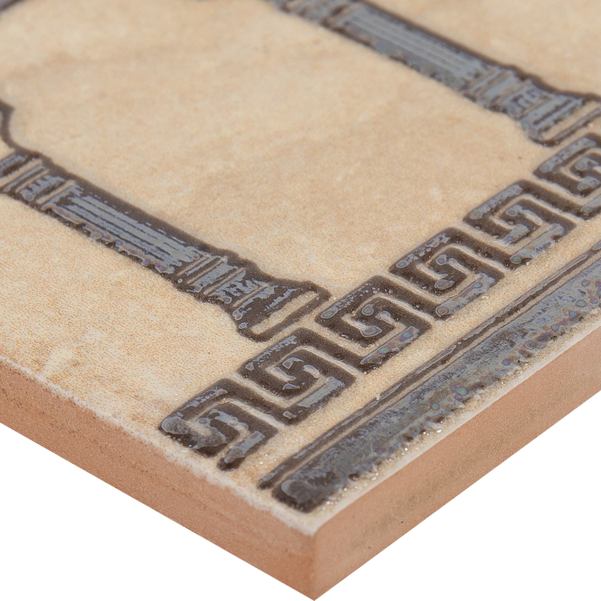 17000453 Бордюр « coliseum» 7.7x25 см цвет бежевый Efes Santreyd - Вид №1