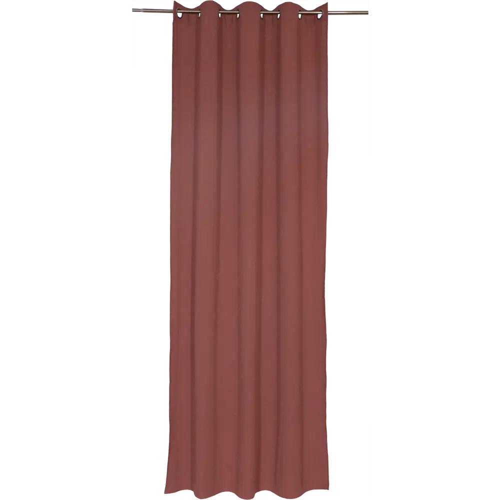 Штора на люверсах «Helena», 140х280 см, цвет оранжевый INSPIRE STLM-2082091