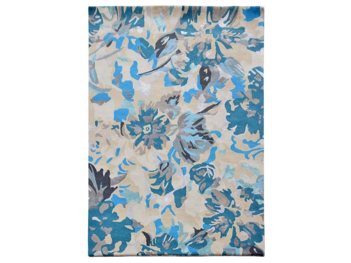 Прямоугольный цветочный ковер с длинным ворсом Ademi Exclusive ARCH-00028486 - Вид №1