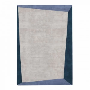 Ковер Dipped Frame Blue 120x170 серо-синий RUGBERRY ДИЗАЙНЕРСКИЕ, DIPPED FRAME 326045 Серый;синий