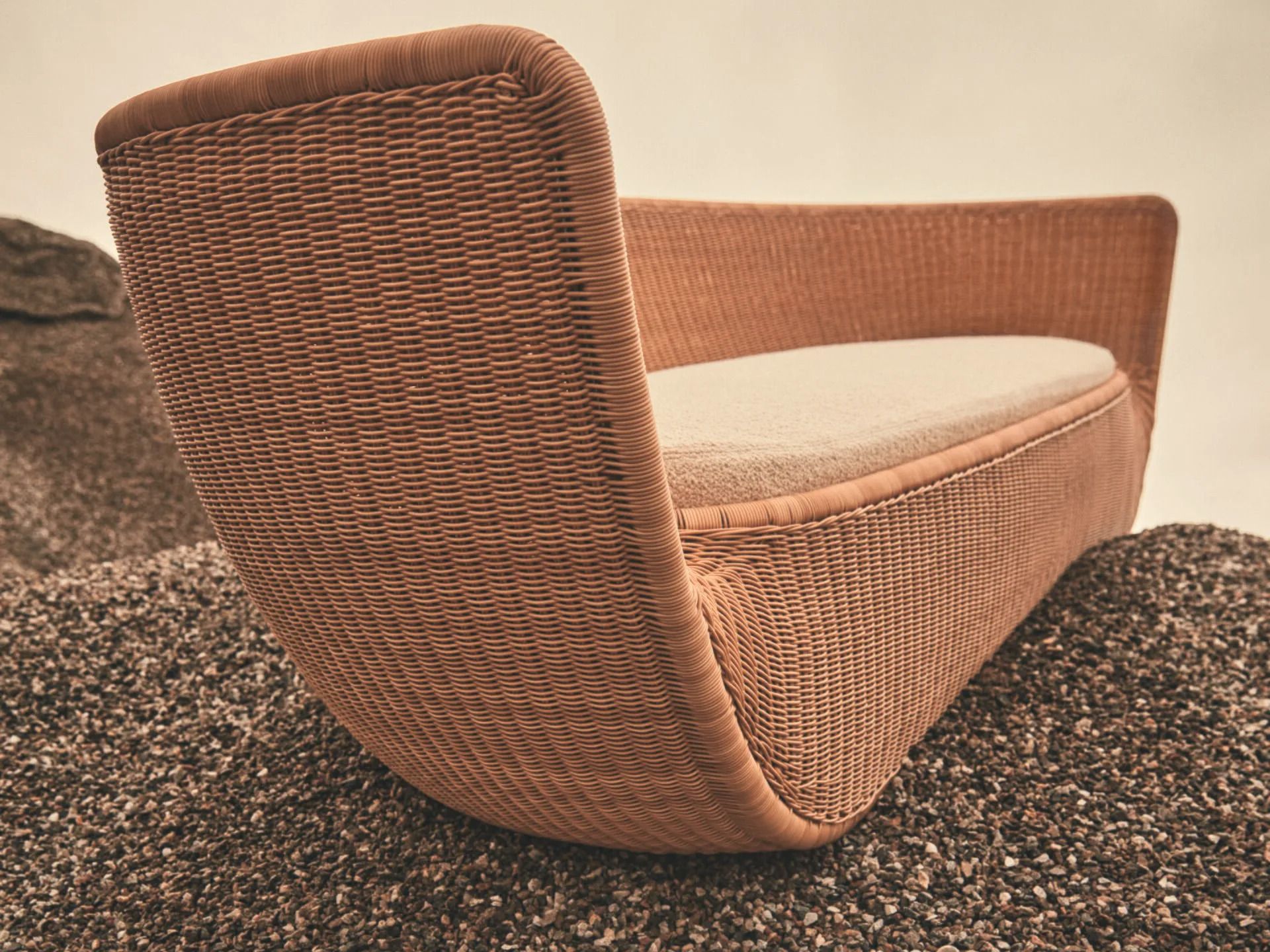 3-местный садовый диван из ПВХ DE PADOVA Afternoons ARCH-00152267 - Вид №3