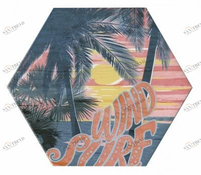 HGD\A338\24000 Декор Серфинг 23,1*20 Kerama Marazzi sun-id-313856