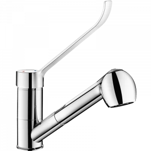 2211LEP Смеситель с балансировкой давления и выдвижной лейкой DELABIE