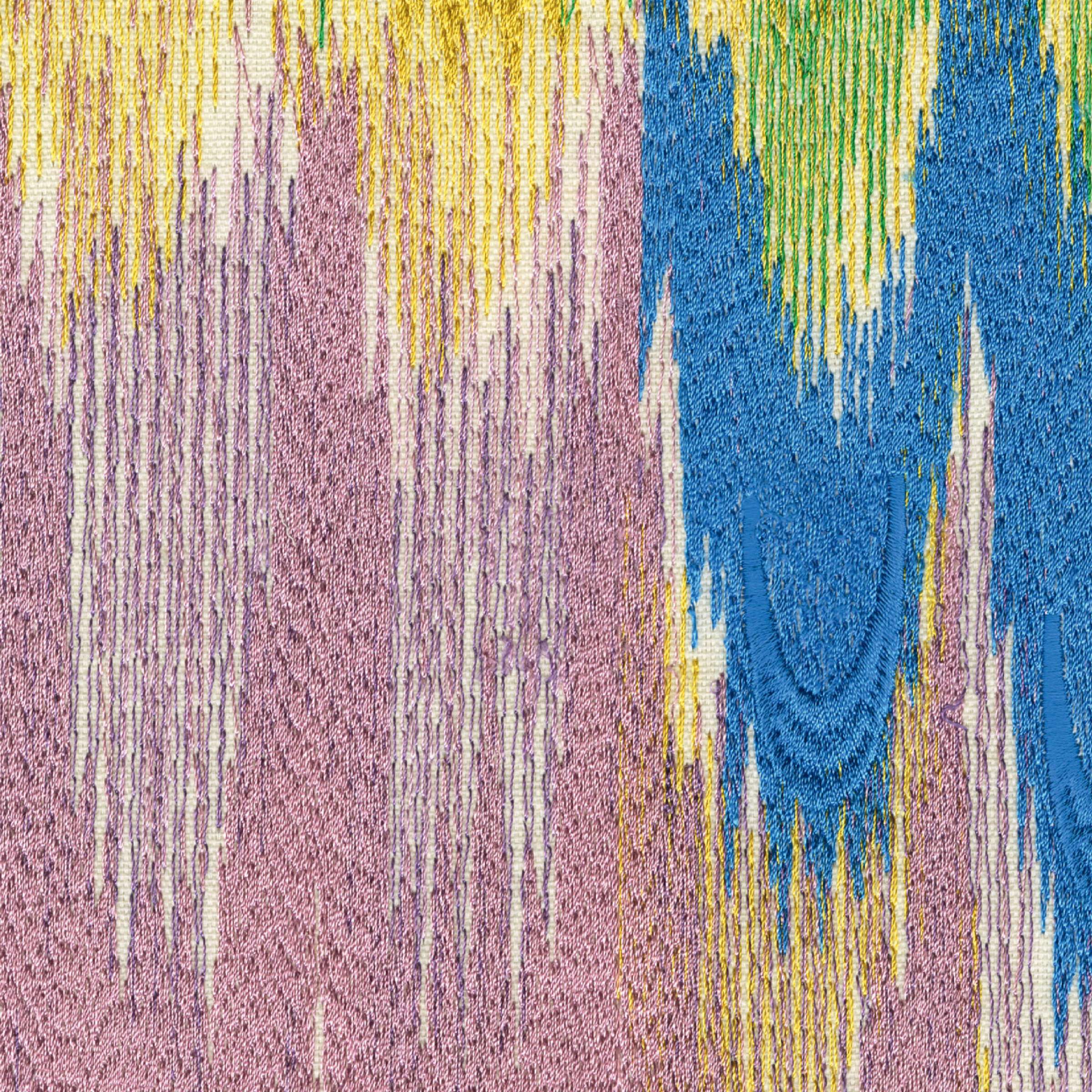 Хлопчатобумажная ткань с вышивкой Élitis Excentric ARCH-00039674 - Вид №5