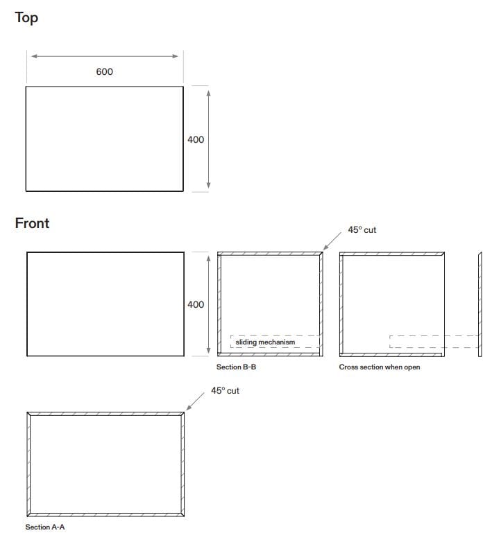 Подвесной шкаф для ванной комнаты с ящиками COCOON Piet Boon ARCH-00147311 - Вид №2