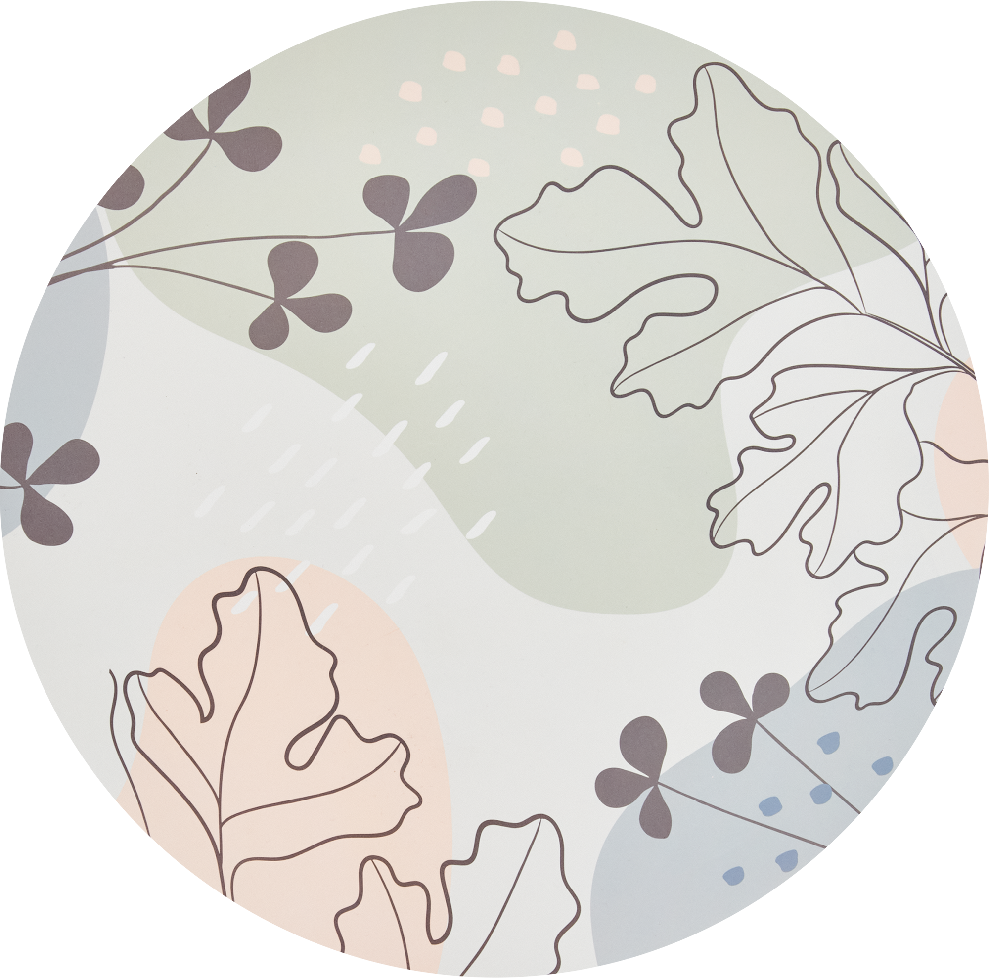 86132170 Салфетка сервировочная Клевер 36x36 см STLM-0066347 Santreyd  - Вид №1