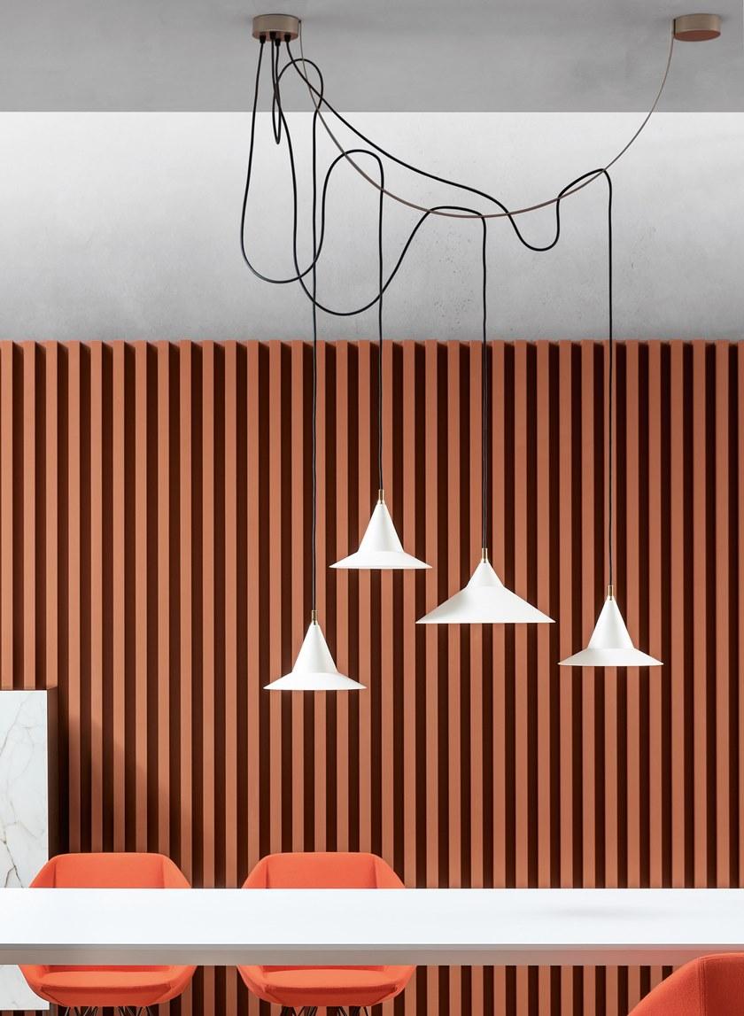 Bonaldo Подвесной светильник из окрашенного металла sun-id-1369225 - Вид №1