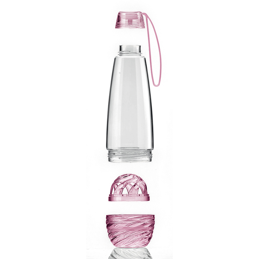 11640159 Бутылка для фруктовой воды h2o розовая Guzzini  - Вид №7