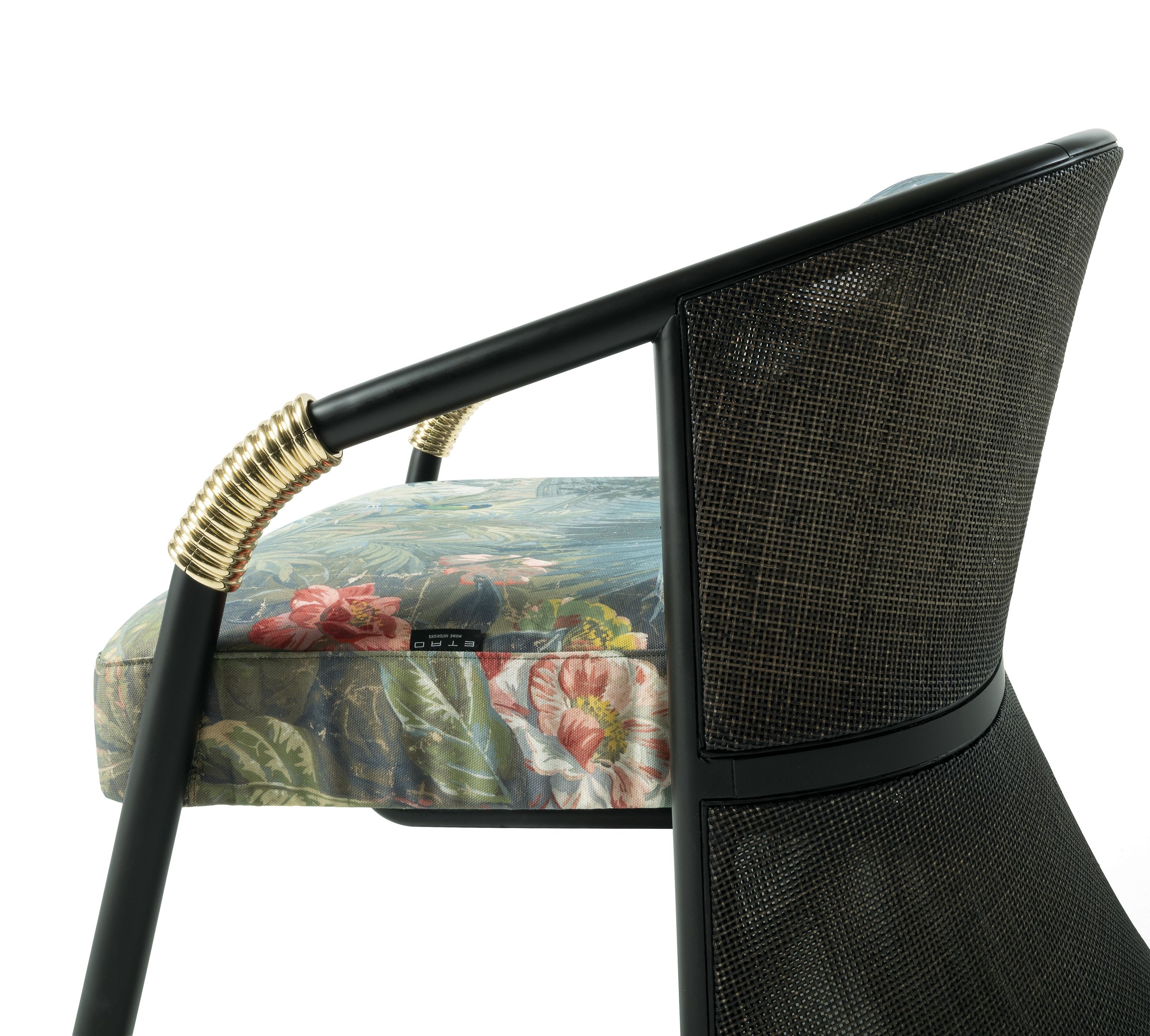 Тканевое кресло с подлокотниками ETRO Home Interiors Hamar ARCH-00009476 - Вид №2