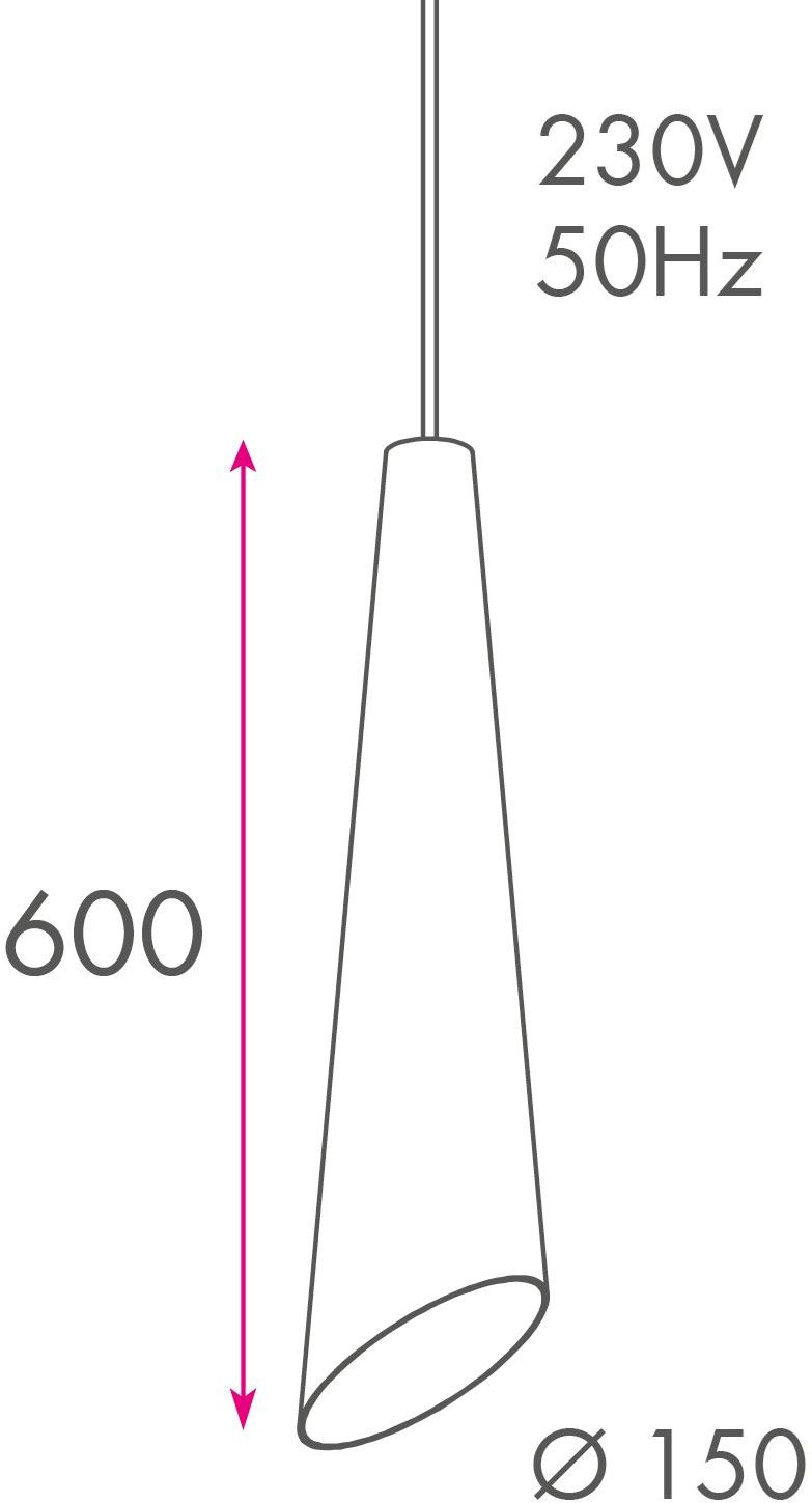 LUNOO Подвесной светильник с прямым галогенным светом sun-id-1475851 - Вид №1