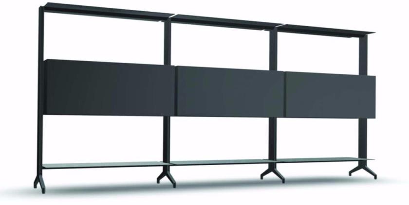 Alias Модульный открытый книжный шкаф из алюминия Aline sun-id-1366514 - Вид №3