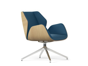 Вращающееся офисное кресло на насесте