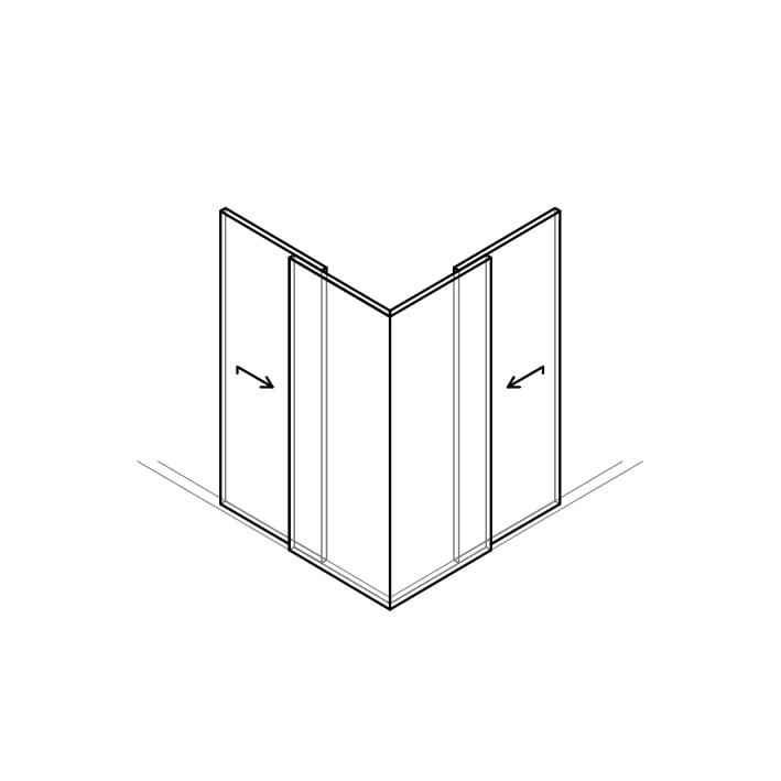 Раздвижные деревянные двери-окна с двойным остеклением Carminati Skyline System ARCH-00098426 - Вид №28