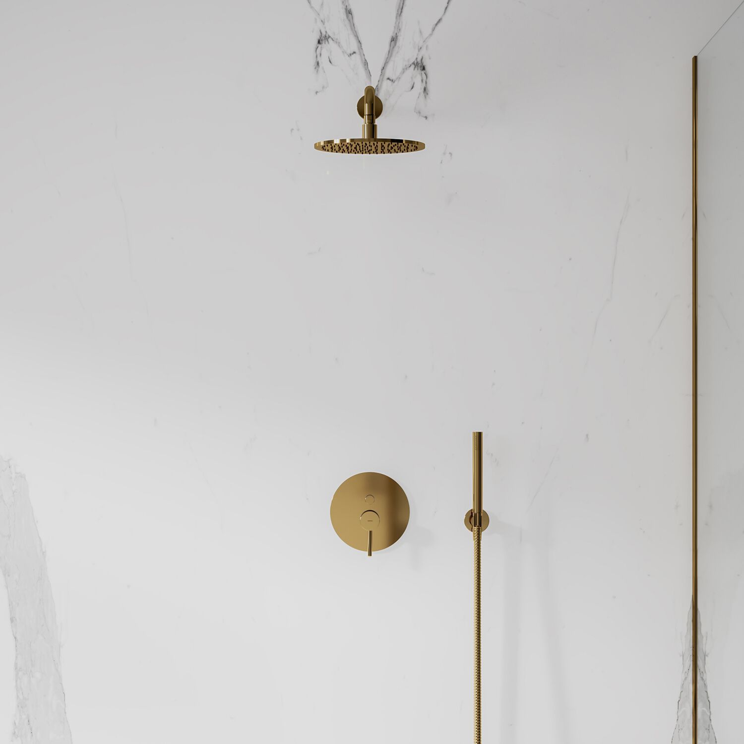 Набор для душа с ручным душем и душем OMNIRES Y SYSY ARCH-00044397 - Вид №16