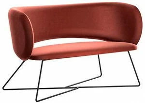 Albaplus Диван двухместный на санках из стальной штанги Maui