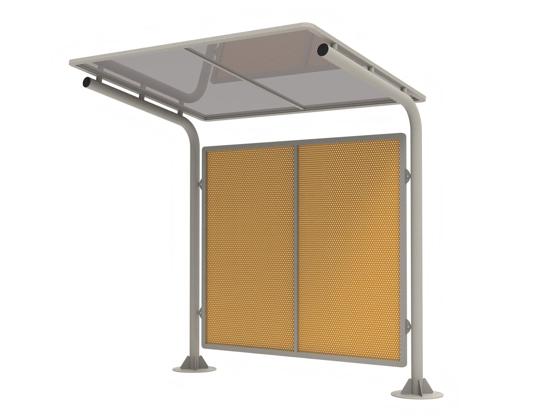 Навес из стали и поликарбоната Lazzari весна ARCH-00085883 - Вид №8