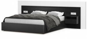 DWFI Изголовье со встроенными прикроватными тумбочками  00002540