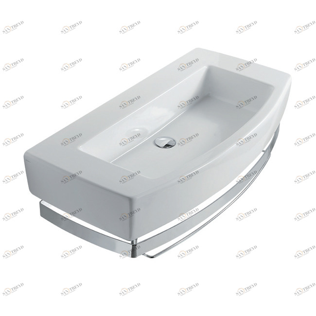 8958 Подвесная раковина настенная овальная Galassia SA02 белая