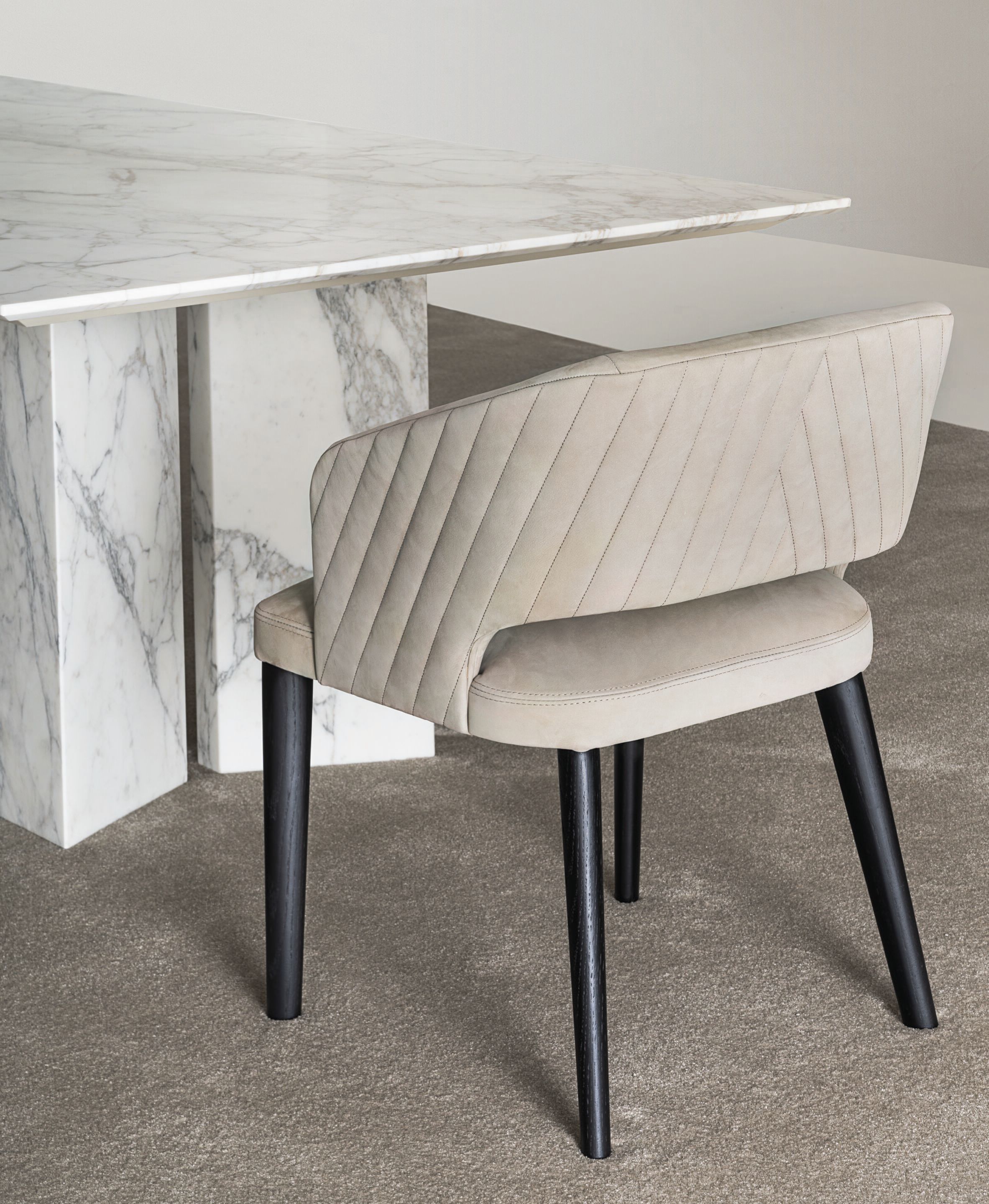 Кожаный мягкий стул с подлокотниками Casamilano Elsa ARCH-00152743 - Вид №3