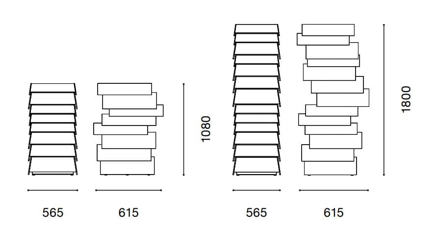 Комод из фанеры Established&Sons стек ARCH-00138305 - Вид №12