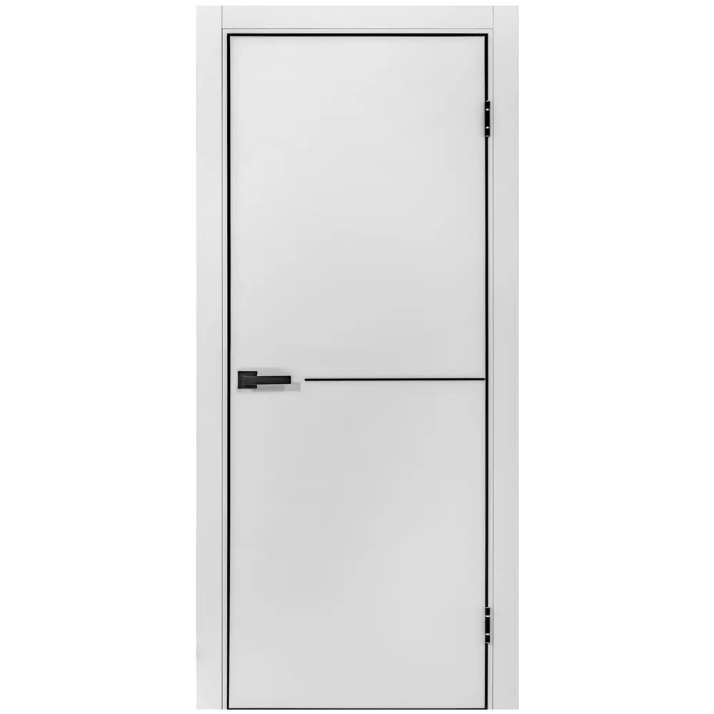 Межкомнатная дверь Борно PORTIKA 60x210 см, серый 89423476 STLM-1568671