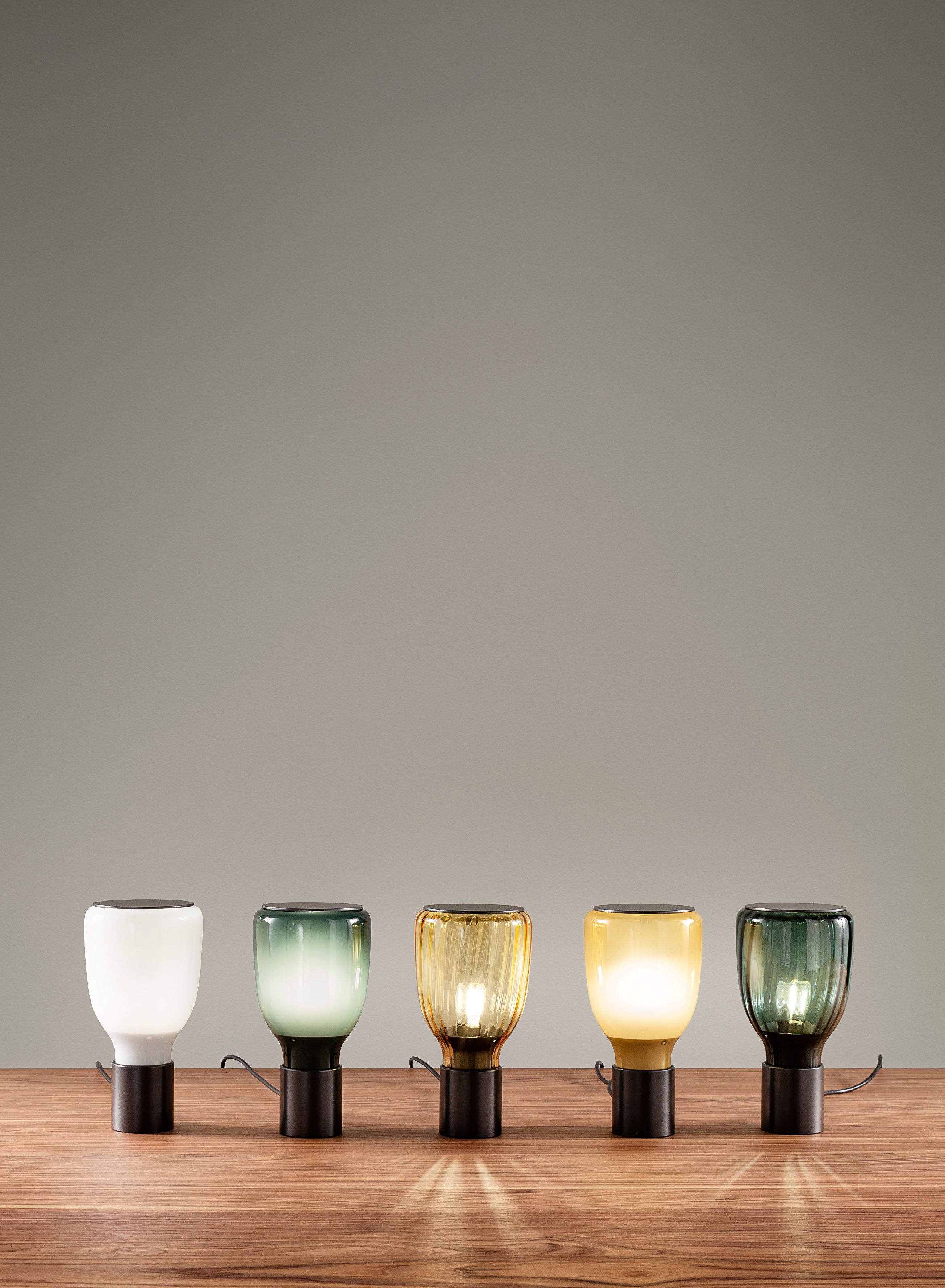 Настольная лампа из дутого стекла BONALDO акварели ARCH-00107431 - Вид №3