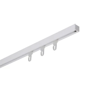 Шинный карниз в наборе однорядный Atlant Mini 320 см металл белый