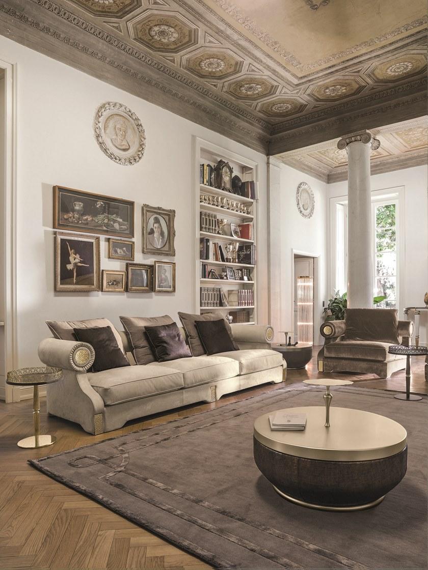 Longhi Кресло из ткани с подлокотниками Loveluxe 2015 – regency collection W 590 - Вид №3