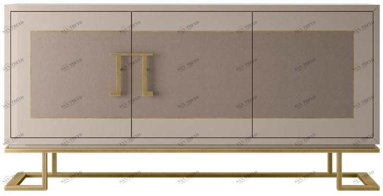 FRATO Буфет из лакированной древесины с распашными дверцами Naja Ffu280004aaa 