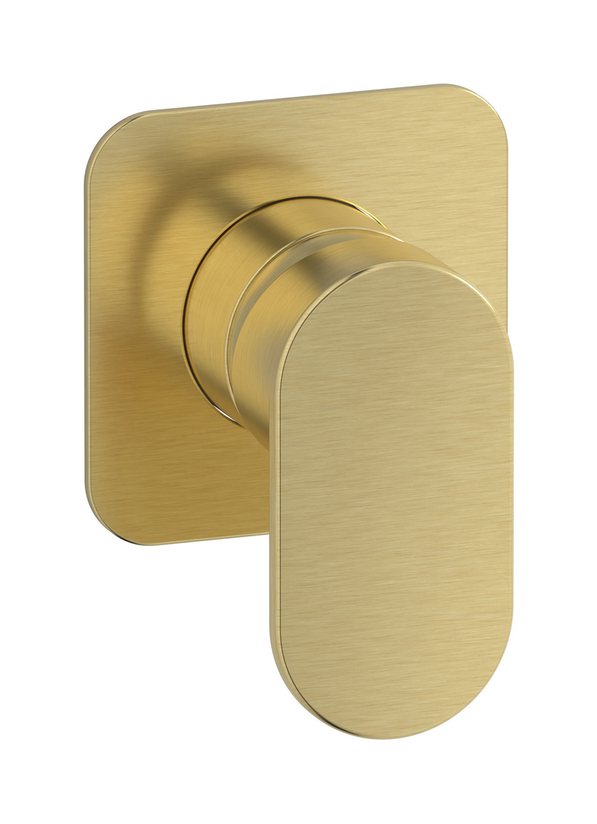 Внешние части встроенного смесителя на 1 потребителя WE ARE IB k2300is Brushed Pale Gold K2