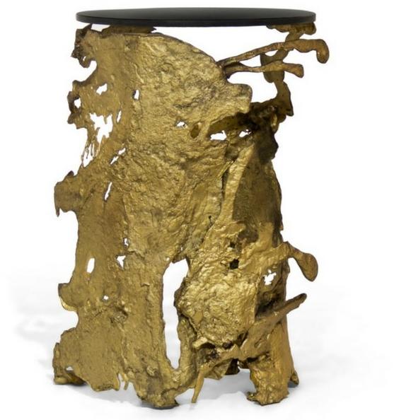 BRABBU Сервисный столик из латуни Cay sun-id-1456343 - Вид №3