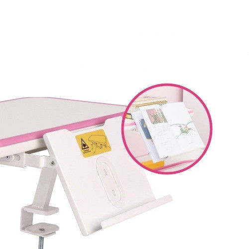 Полка для книг розовая FunDesk Pink FUNDESK  00-3948518 Белый;розовый Santreyd  - Вид №4