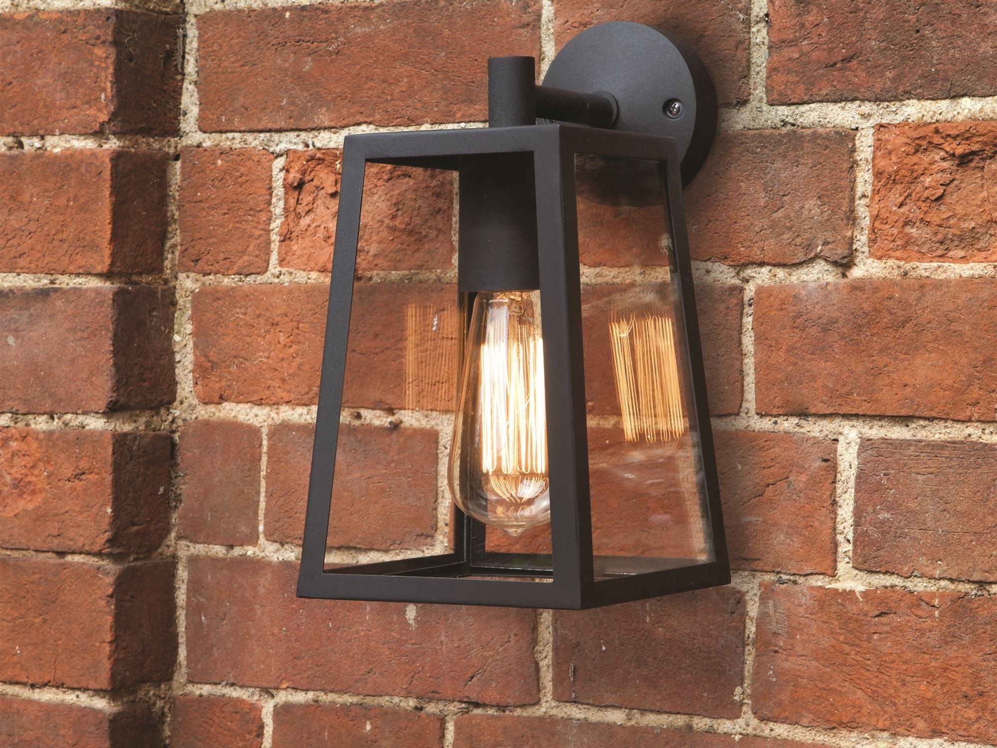 Стальная и стеклянная наружная настенная лампа Astro Lighting Calvi ARCH-00135575 - Вид №4