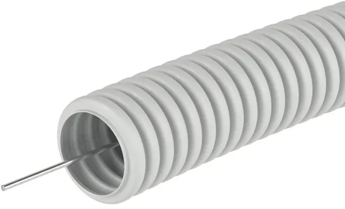 Гофрированная труба DKC 20 мм для защиты кабеля с протяжкой 85174902