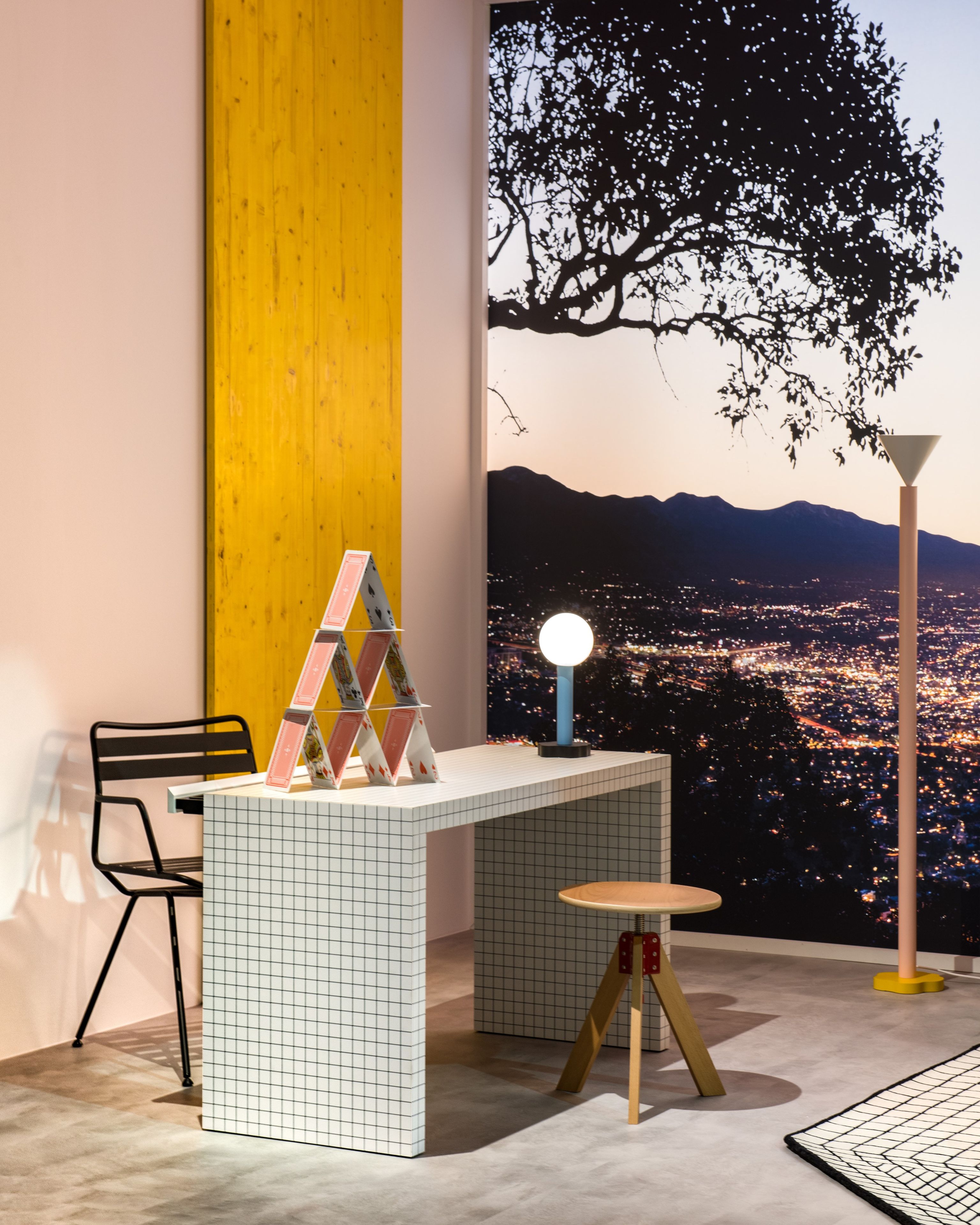 Консольный стол / письменный стол в тамбурато Zanotta Quaderna ARCH-00099800 - Вид №9