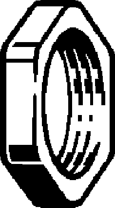 Viega Шестигранная гайка 1911 (108670) 108 670 - Вид №1