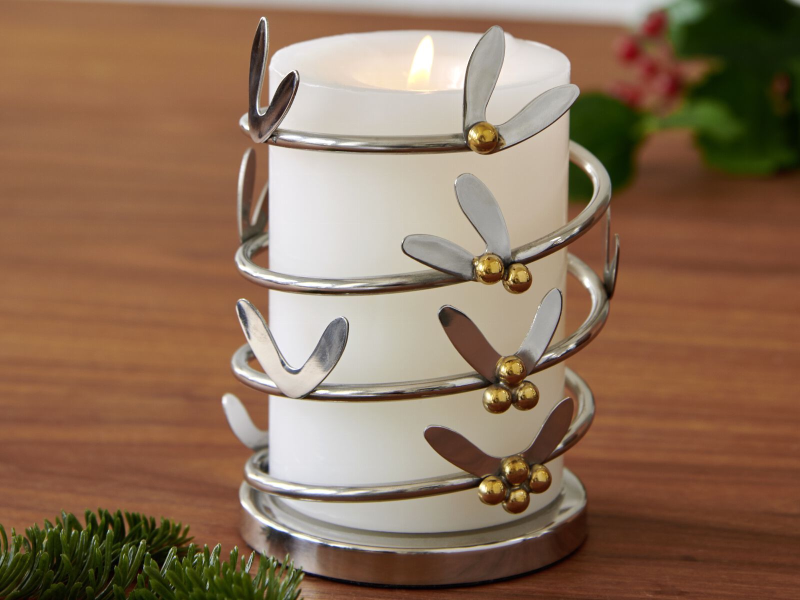 Подсвечник из нержавеющей стали LAMBERT VISCUMI ARCH-00127093