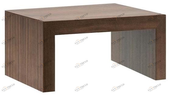 Andreu World Квадратный журнальный столик из массива дерева Closed Me6336