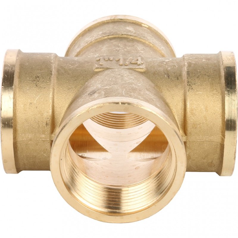 Крестовина ВР 1 1/4" латунь STOUT SFT0030000114 - Вид №1
