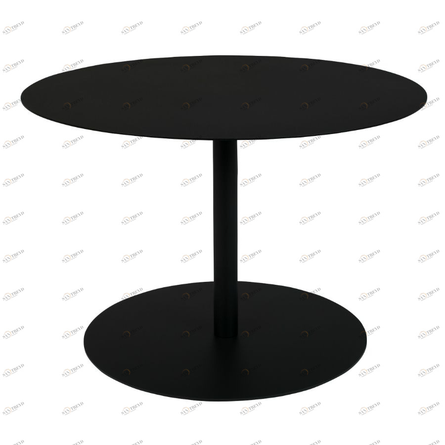 Столик круглый Snow, черный, средний Zuiver 2300150