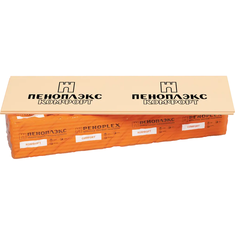 Экструдированный пенополистирол XPS 30 мм Пеноплэкс Комфорт 585x2385 мм 1.39 м² STLM-2130950 - Вид №2