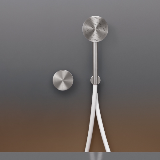 Настенный прогрессивный набор смеситель для ванной / душем с круглый ручной душ диаметр 80 мм  GIO24H CEADESIGN  - Вид №1